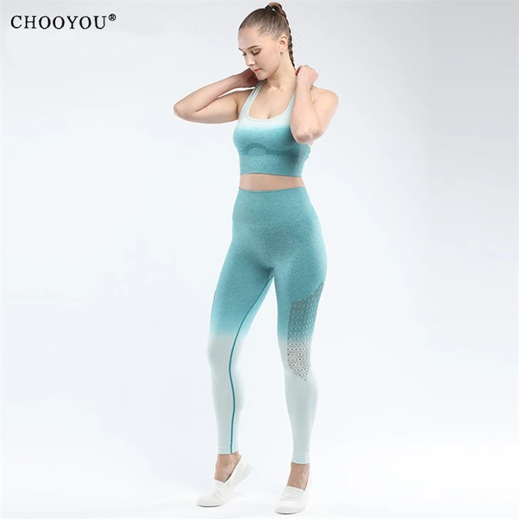 green yoga suit